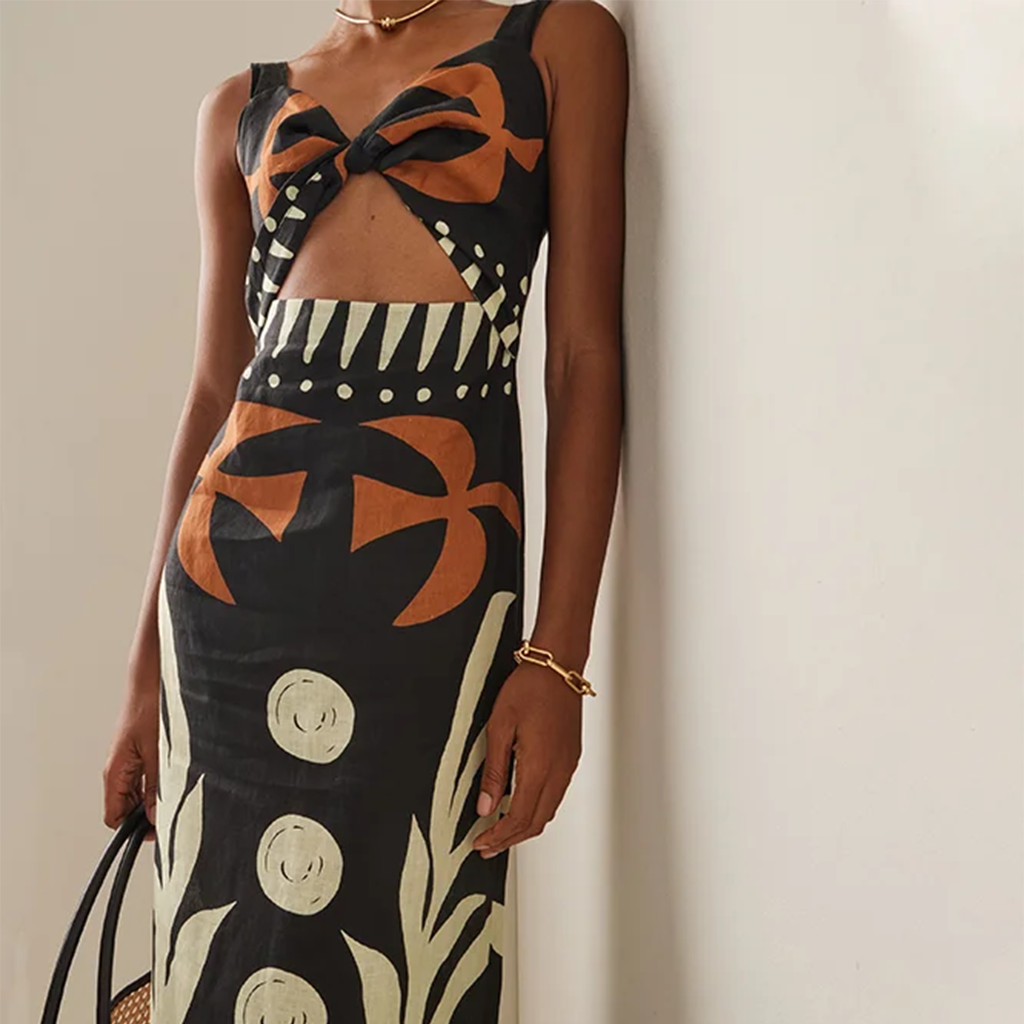 Vestido Curto Estampado FarmNigth