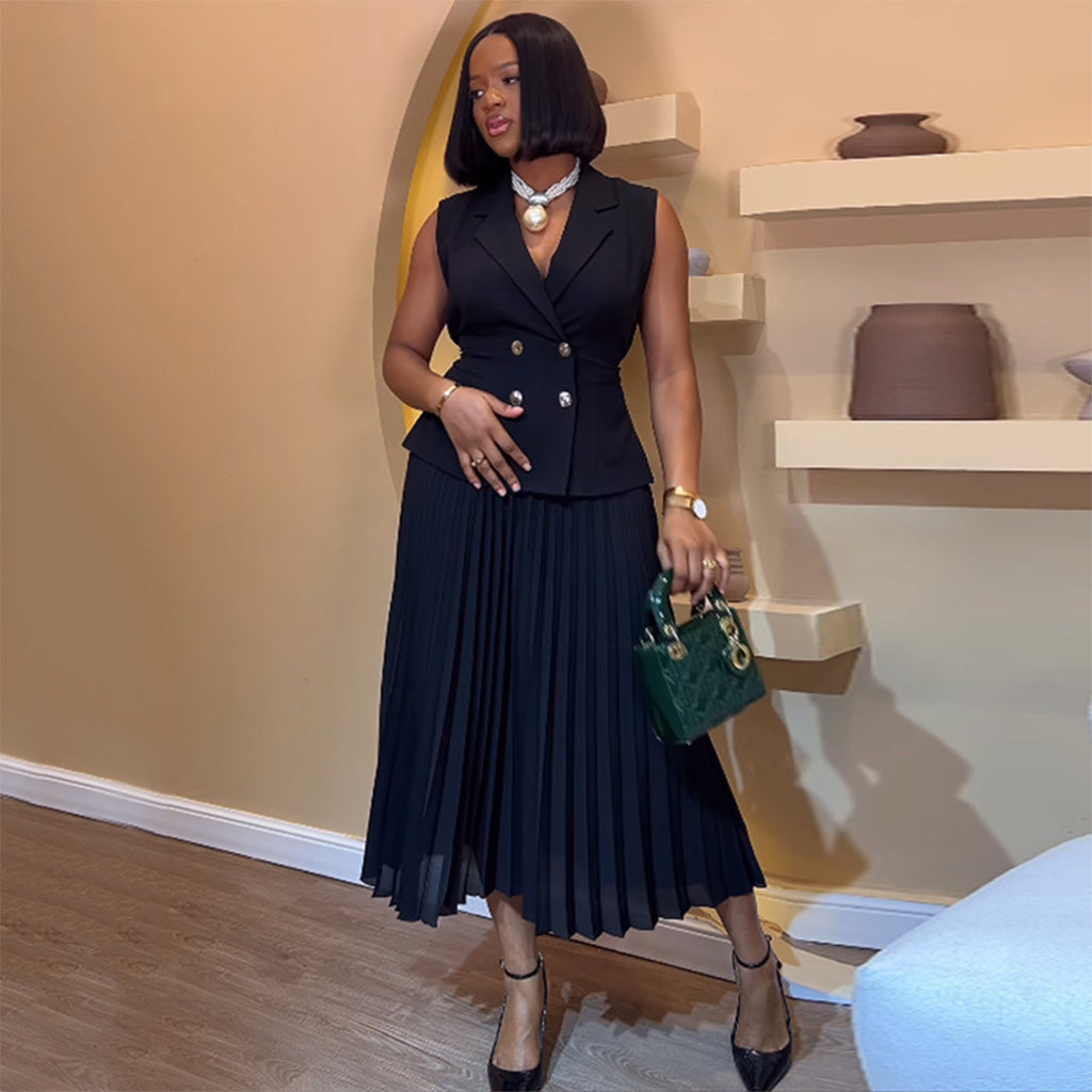 Saia Com Blazer Social Blazer Feminino Conjunto Saia E Blazer Para