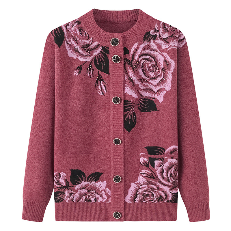 Casaco Feminino Flores Geladas