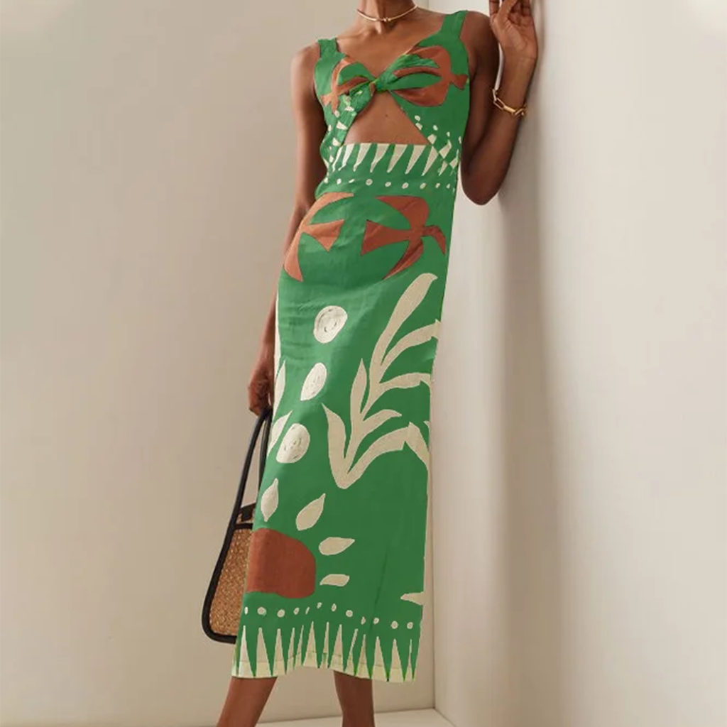 Vestido Curto Estampado FarmNigth