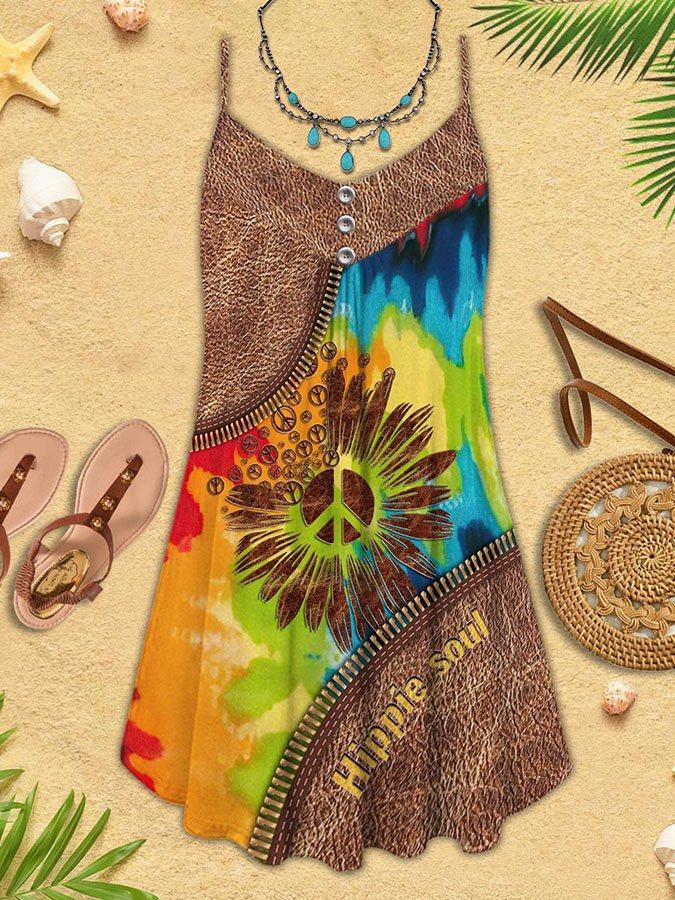 Vestido hippie online soul