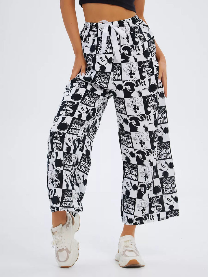 Calça Pantalona Mickey