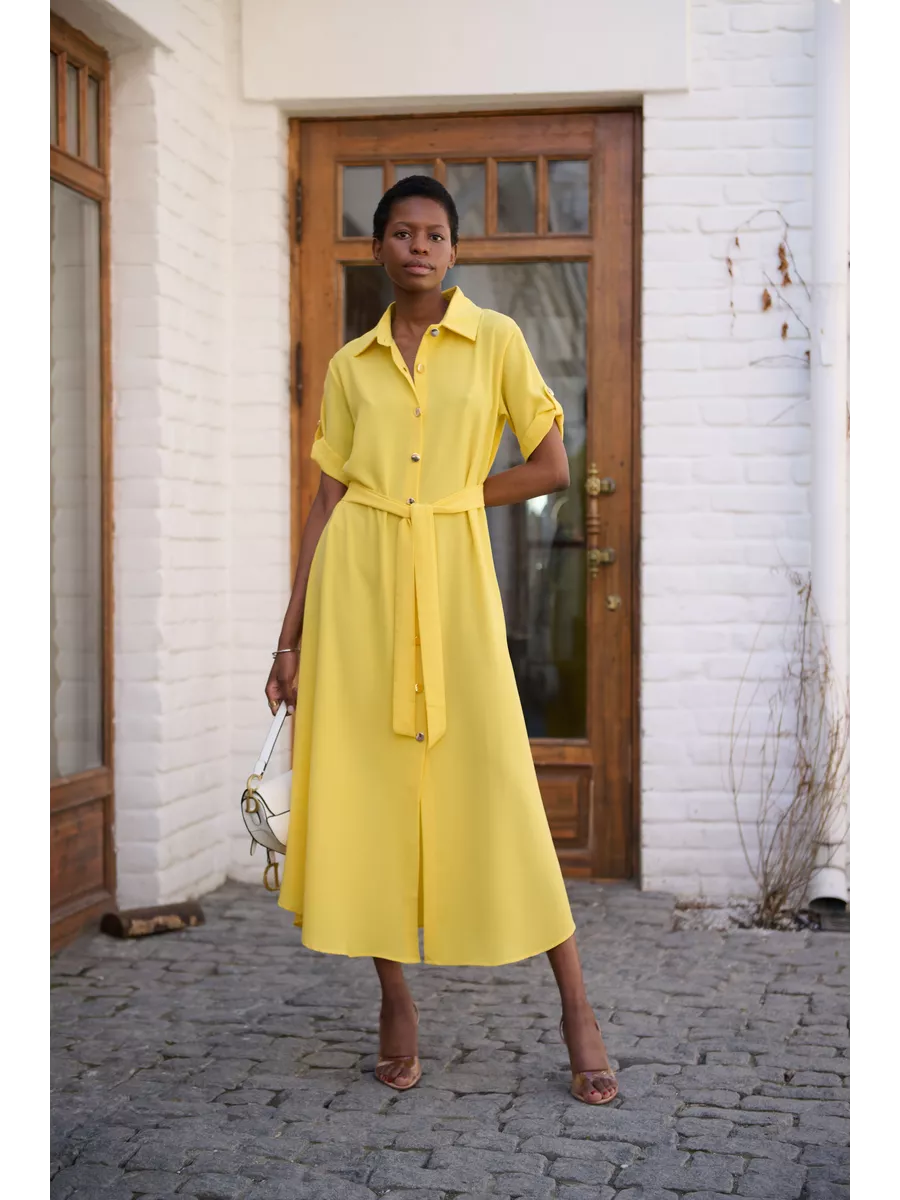 Vestido Longo com Botões "Fernanda"