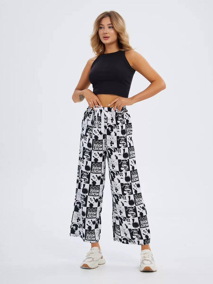 Calça Pantalona Mickey