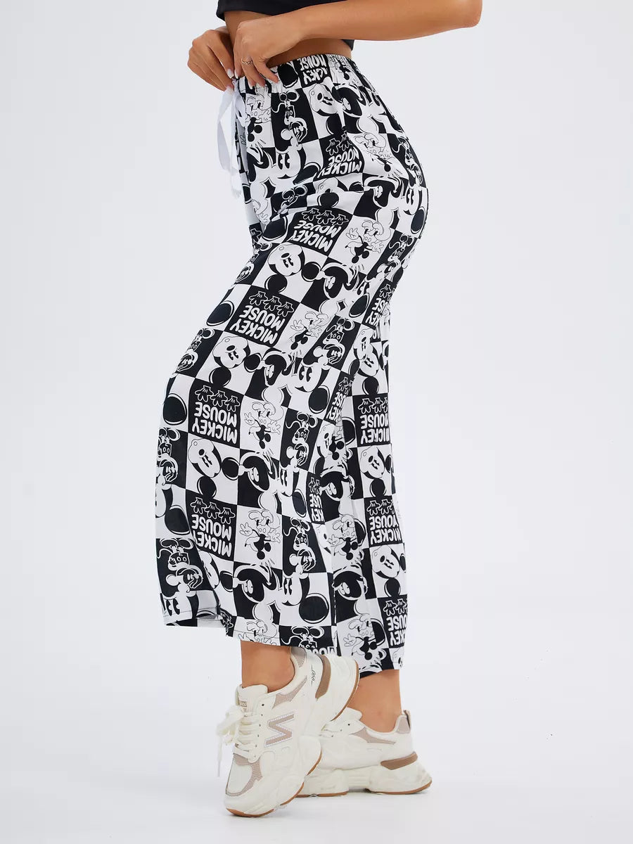 Calça Pantalona Mickey