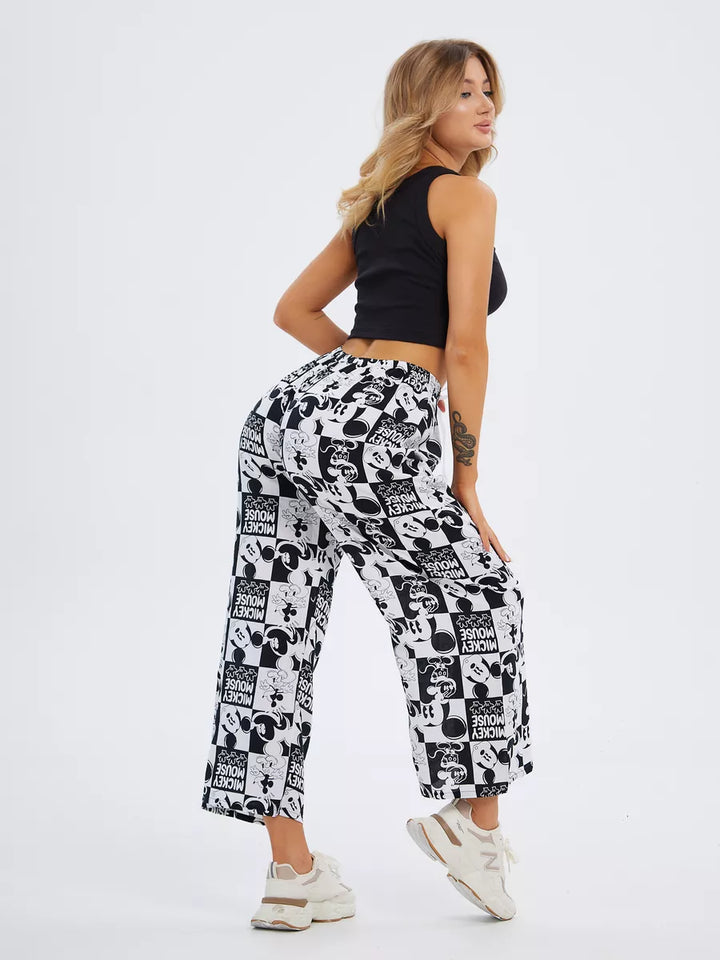 Calça Pantalona Mickey