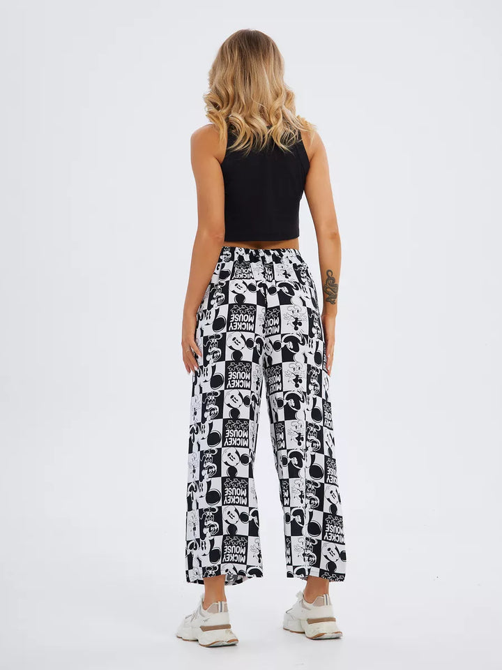 Calça Pantalona Mickey