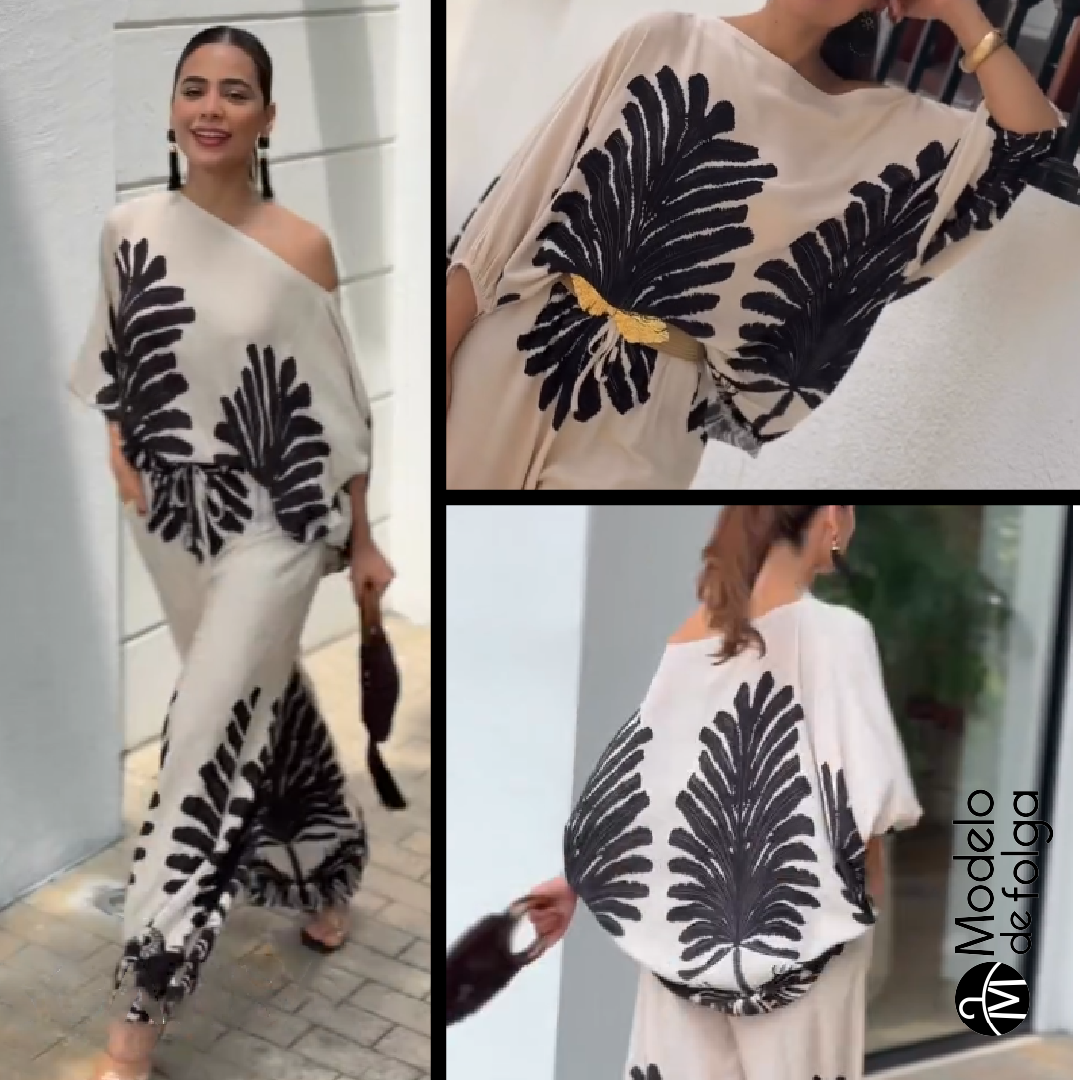 Conjunto Tropicália Elegante