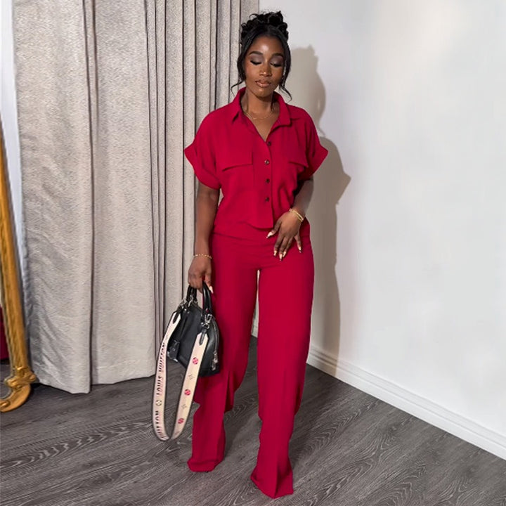 Conjunto Vermelho Charme Contemporâneo