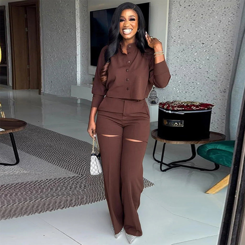 Festa Conjunto Social Feminino Com CalÃ§a Conjunto Feminino CalÃ§a