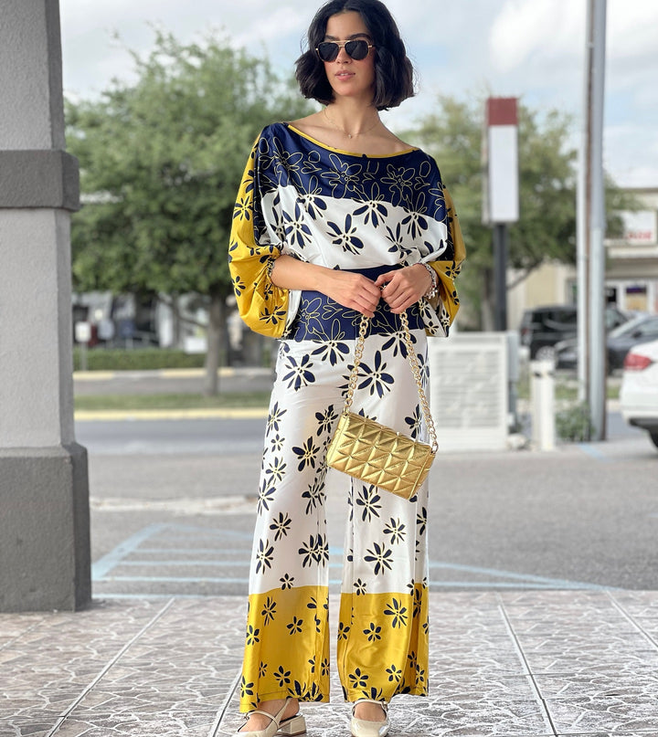 Conjunto Floral Elegância Sofisticada