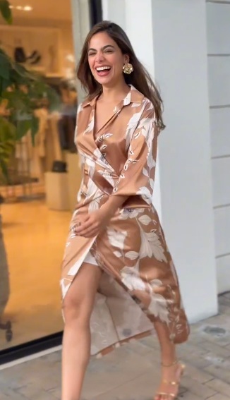 Vestido Floral Envelope