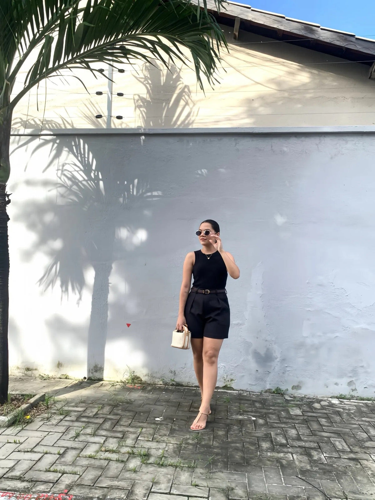 Shorts de Alfaiataria Clássico Feminino