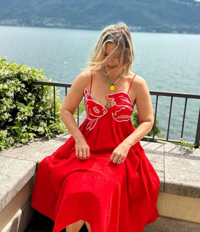 Vestido Longo Vermelho Beta