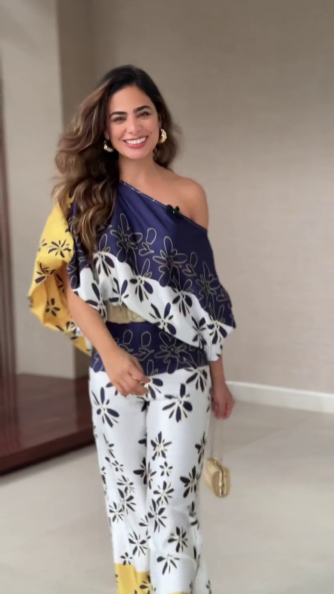 Conjunto Floral Elegância Sofisticada