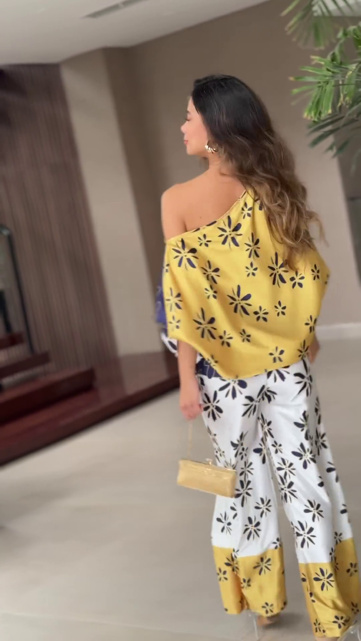 Conjunto Floral Elegância Sofisticada